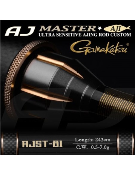 GAMAKATSU CAÑA AJ MASTER AJST 81, 2.43M.