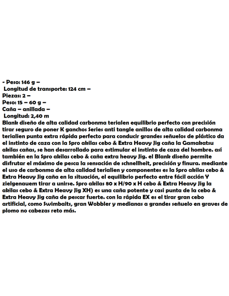 CANNA GAMAKATSU AKILAS 80XH Swimbait & Extra Heavy Jig New 2.4M.