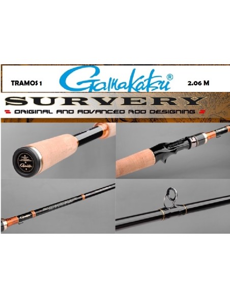 CANYA CASTING SPRO GAMAKATSU SURVERY B69MH  MULTI MISSION