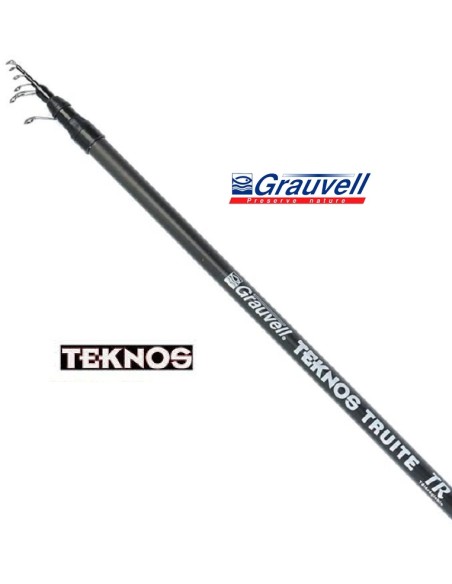 CANNA GRAUVELL TEKNOS TRUITE TR 5800 TELE REGULABLE