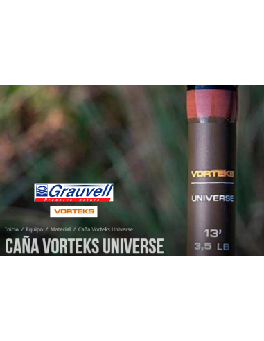 CANNE CARPE GRAUVELL VORTEKS UNIVERSE 13'- 3,5 LB (3.90M)