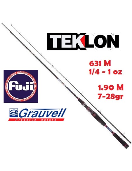 GRAUVELL TEKLON CONCEPT CAST ROD 631 M  