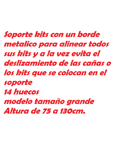 SENSAS MEGA SOPORT CANYES DARRERA 14 KITS 4 POTES