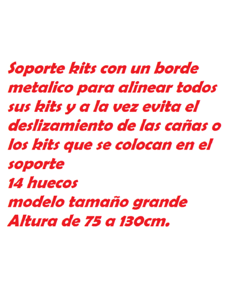 SENSAS MEGA SOPORTE TRASERO 14 KITS 4 PATAS 