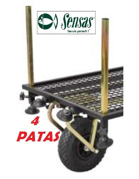 SENSAS PONTON CARRO - PLATAFORMA CON RUEDA