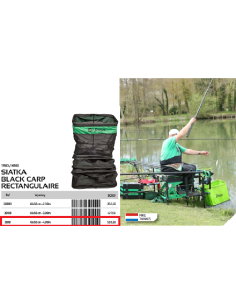 SENSAS REJON BLACK CARP RECTANGULAR 2