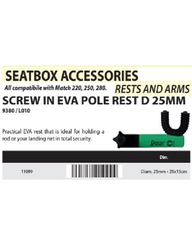 SENSAS SUPPORT A VIS ROUBAISIEN EVA D 25 MM