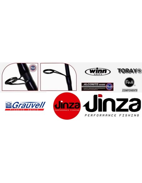 GRAUVELL JINZA BASS GATE  ANGELRUTE die ganze Sammlung