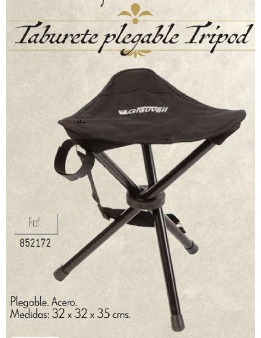 GRAUVELL CHAIR - STOOL, TRIPOD