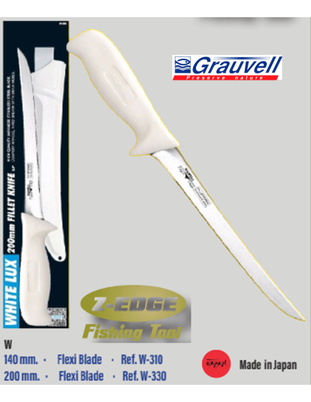 GRAUVELL Z-EDGE F-520 FACA JAPONESA SEKI