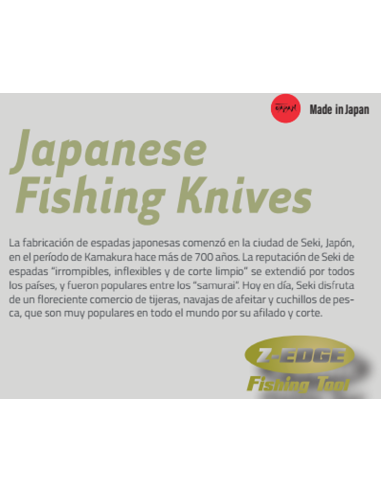 GRAUVELL Z-EDGE F-520 COUTEAU JAPONAIS SEKI