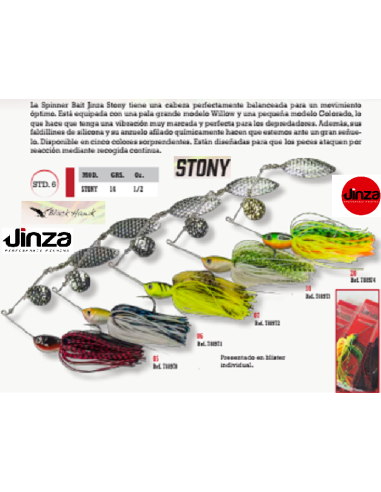 GRAUVELL JINZA SPINNER BAIT STONY