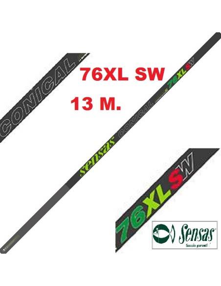 SENSAS CANYA ENCHUFABLE NANOFLEX CONICAL 76 XL SW , 13M.
