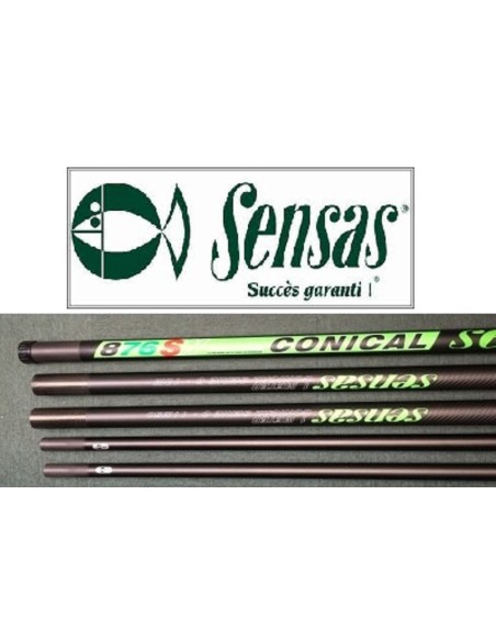 SENSAS CANA ENCHUFABLE NANOFLEX CONICAL 876 SW , 13M