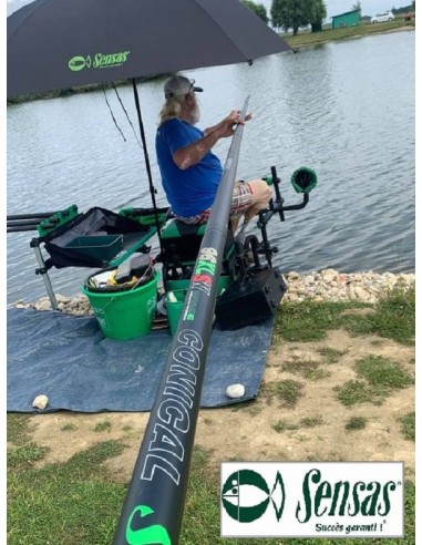 SENSAS POLE ROD NANOFLEX CONICAL 96 XL SW , 13M.