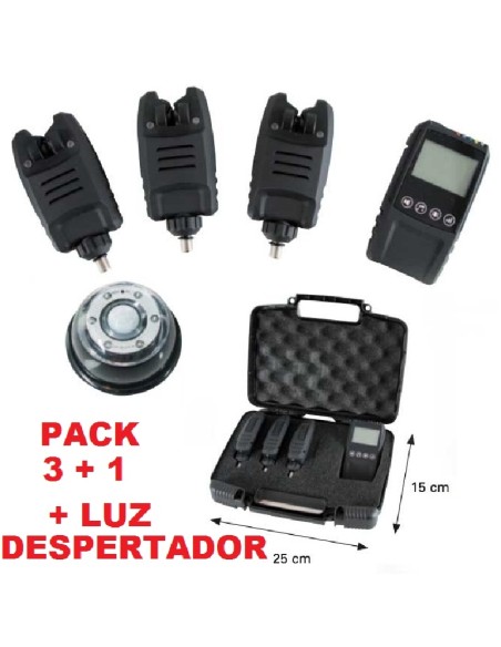 VIRUX MALETI 3 AVISADORS + RECEPTOR + LLUM V4