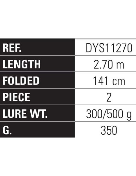 YOKOZUNA CANYA FORTA SILUR YS11 , 2.70M  2 SEC.
