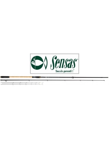 SENSAS METHOD FEEDER ROD BLACK ARROW 550 , 14' FT,4.20M