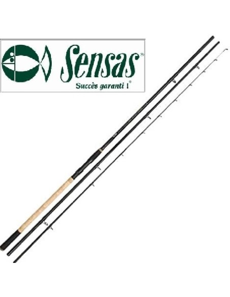 SENSAS METHOD CANNA FEEDER BLACK ARROW 550 , 14' FT,4.20M