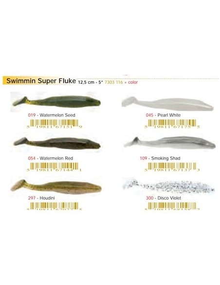 10 pakker af gummi fisk, VALG VINSMAGNING