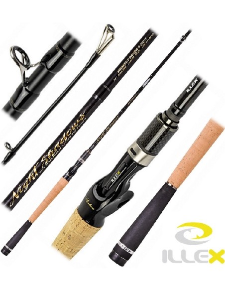 ILLEX CASTING ROD NIGHT SHADOWS B 220 H SWIMBAIT DRIVER 