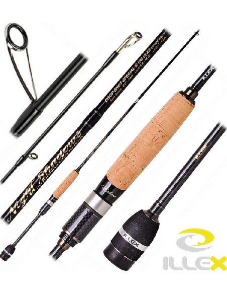 ILLEX CANNE SPINNING NIGHT SHADOWS S 198 ULXS DROP SHOT
