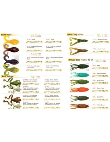 10 paquets de poissons en caoutchouc, DEGUSTATION CHOIX