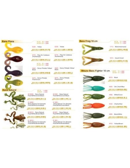 10 paquets de poissons en caoutchouc, DEGUSTATION CHOIX