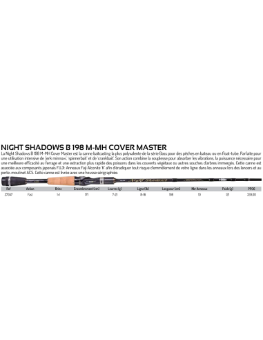 ILLEX CANNA CASTING NIGHT SHADOWS B 198 M-MH COVER MASTER