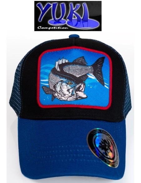 YUKI CREATIVE SEABASS CAP, TOP QUALITY