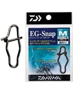 DAIWA EMERILLONS MOSQUETONS SNAP CLIP EGI EMERALDAS