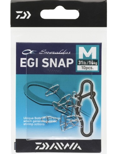 DAIWA KARABINER SNAP CLIP EGI EMERALDAS