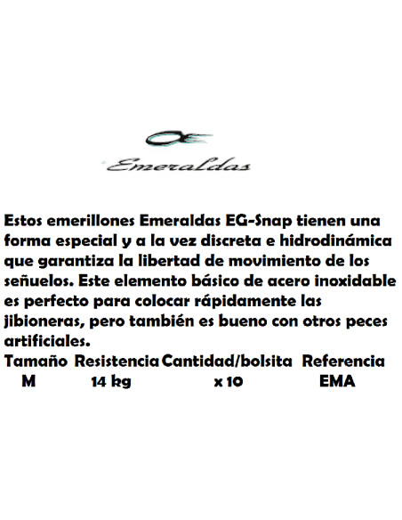 DAIWA KARABINER SNAP CLIP EGI EMERALDAS