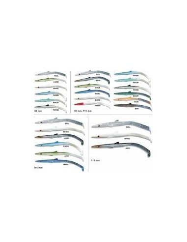 20 Packungen KLEINE EELS, AUSWAHL KOSTPROBE