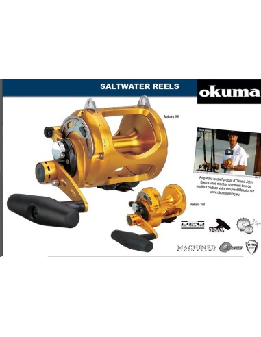 OKUMA CARRETE DE CURRICAN MAKAIRA 50 W II