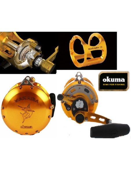 OKUMA CARRET DE CURRICAN MAKAIRA 50 W II