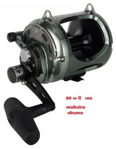 OKUMA CARRET DE CURRICAN MAKAIRA 80 W II sea