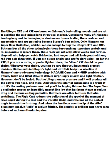 SHIMANO REEL ULTEGRA XSE