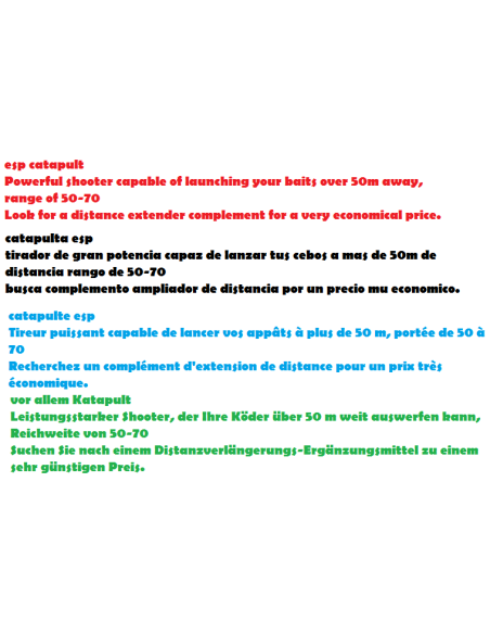 catapult ESP particles, long distance