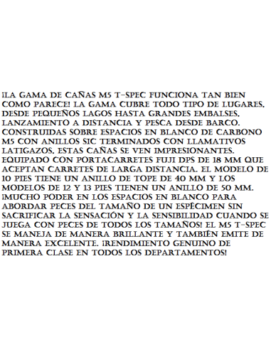 CANNA DA CARPA STARBAITS T-SPEC