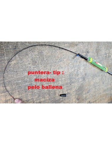 caña telescopica , pelo ballena + conjunto plegador