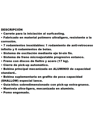 Carret VERCELLI OXYGEN XBA