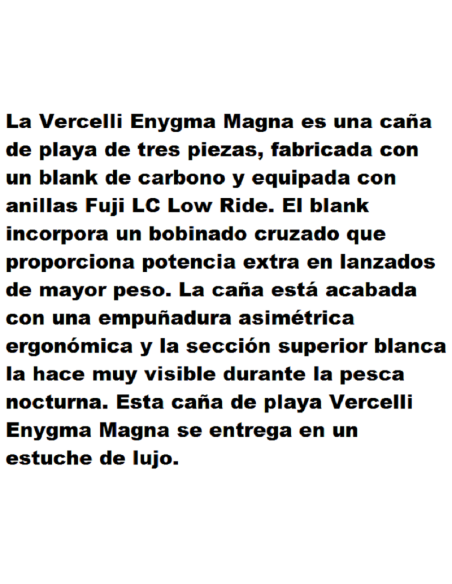 CANA SURFCASTING VERCELLI ENYGMA MAGNA