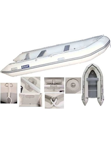 GONFIABILE IN PVC GONFIABILE PNEUMATICO SEMI-RIGIDO PACK 3,60 M (PAVIMENTO IN LEGNO)