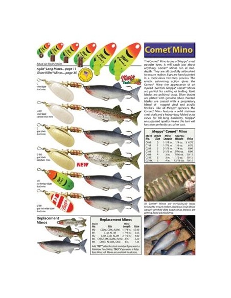 30 SPOON - spinners, KEUZE DEGUSTATIES