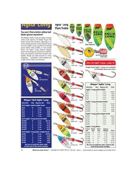 30-SPOON, spinnere, VALG TASTING