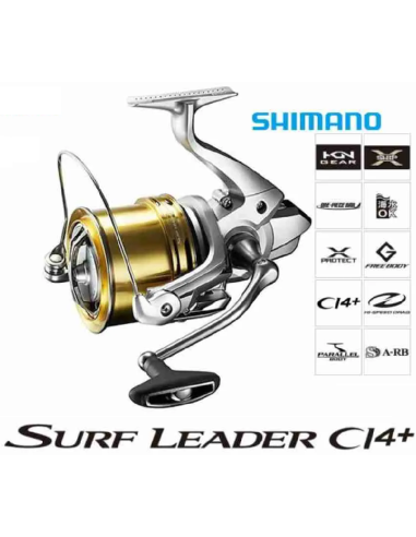 SHIMANO  CARRETE SURF LEADER CI4+ 35 SD