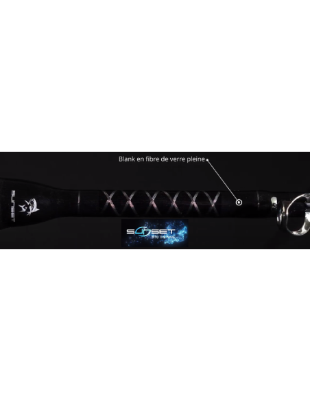SUNSET ROD BAROUDEUR TUNA HYPER 6.7-2 , 100LB