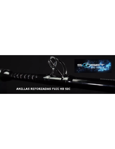 SUNSET ROD BAROUDEUR TUNA HYPER 6.7-2 , 100LB