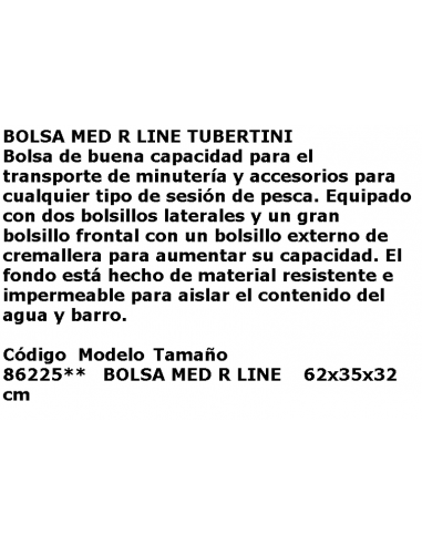 TUBERTINI  BAG MED R LINE